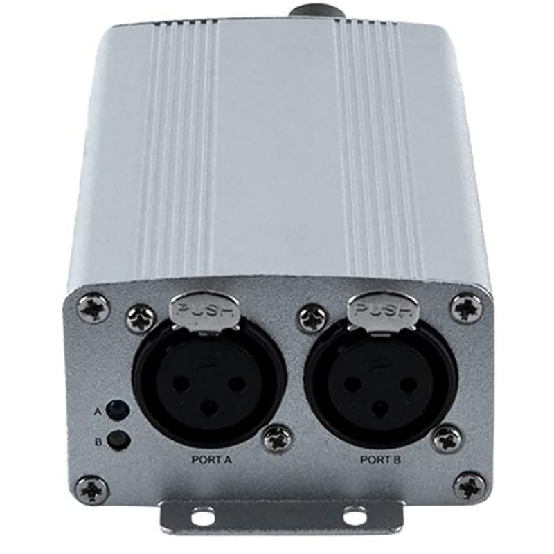 CHAUVET DJ DMXAN2 Multi-Purpose Art-Net/sACN node Stage Light Accessory with Power Adapter, Silver