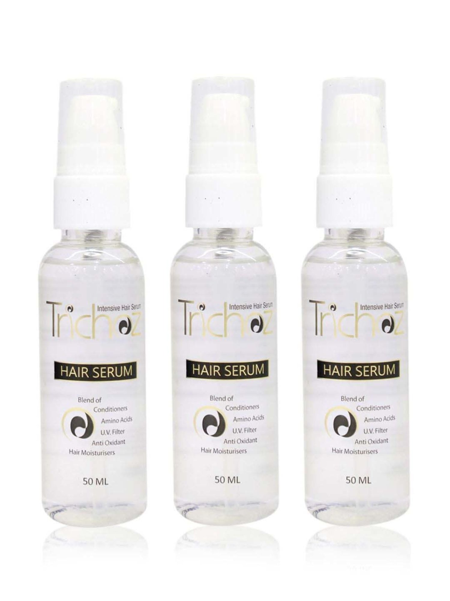 Trichoz Intensive Hair Serum - Pack of 3 (50 ml Each)