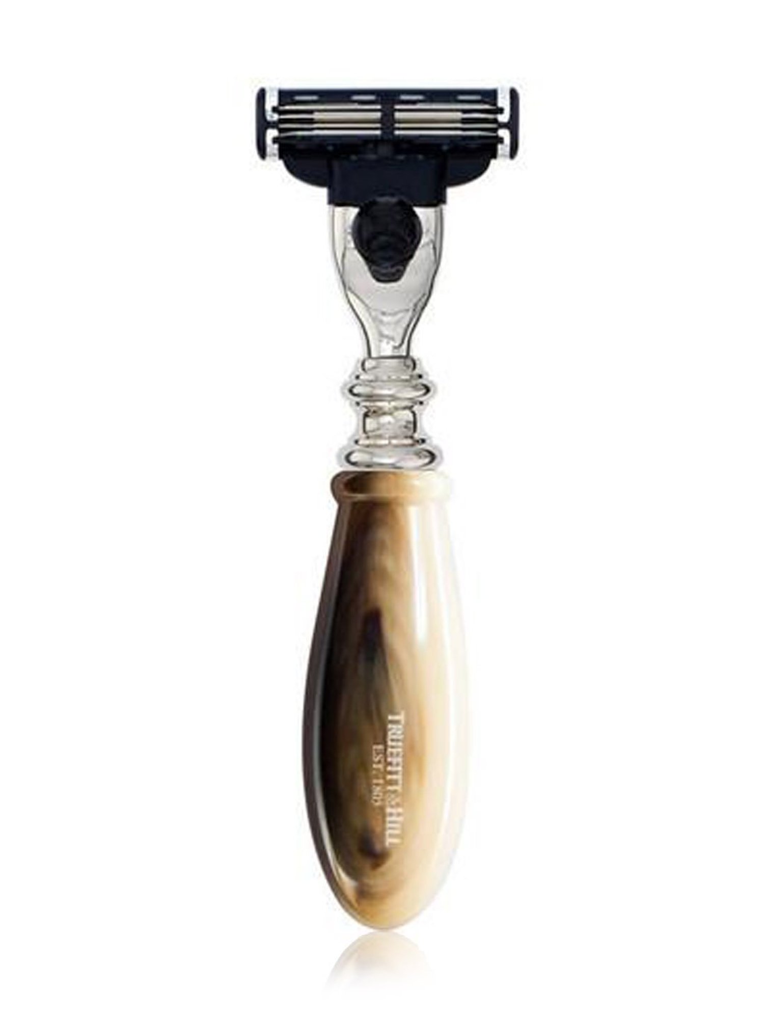 Truefitt & Hill Ivory Faux MachIII Razor Chrome Regency