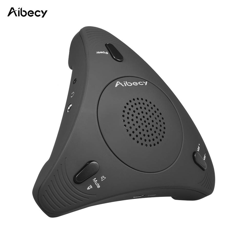 Aibecy 360&deg; USB Desktop Computer Conference Meeting Microphone Speaker
