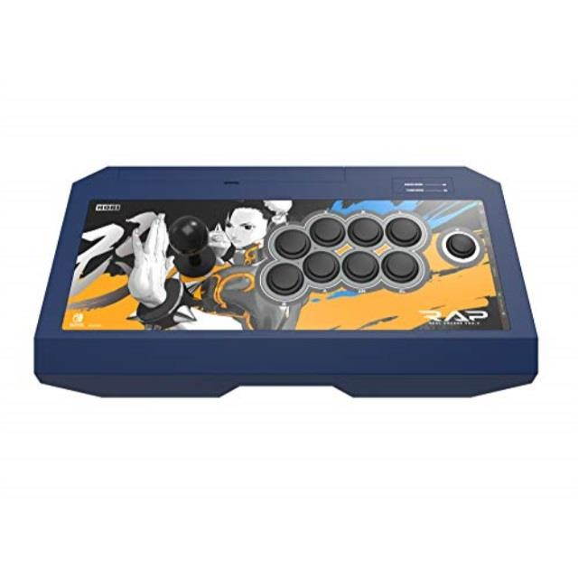 hori nintendo switch real arcade pro  street fightertm edition chunli officially licensed by nintendo & capcom