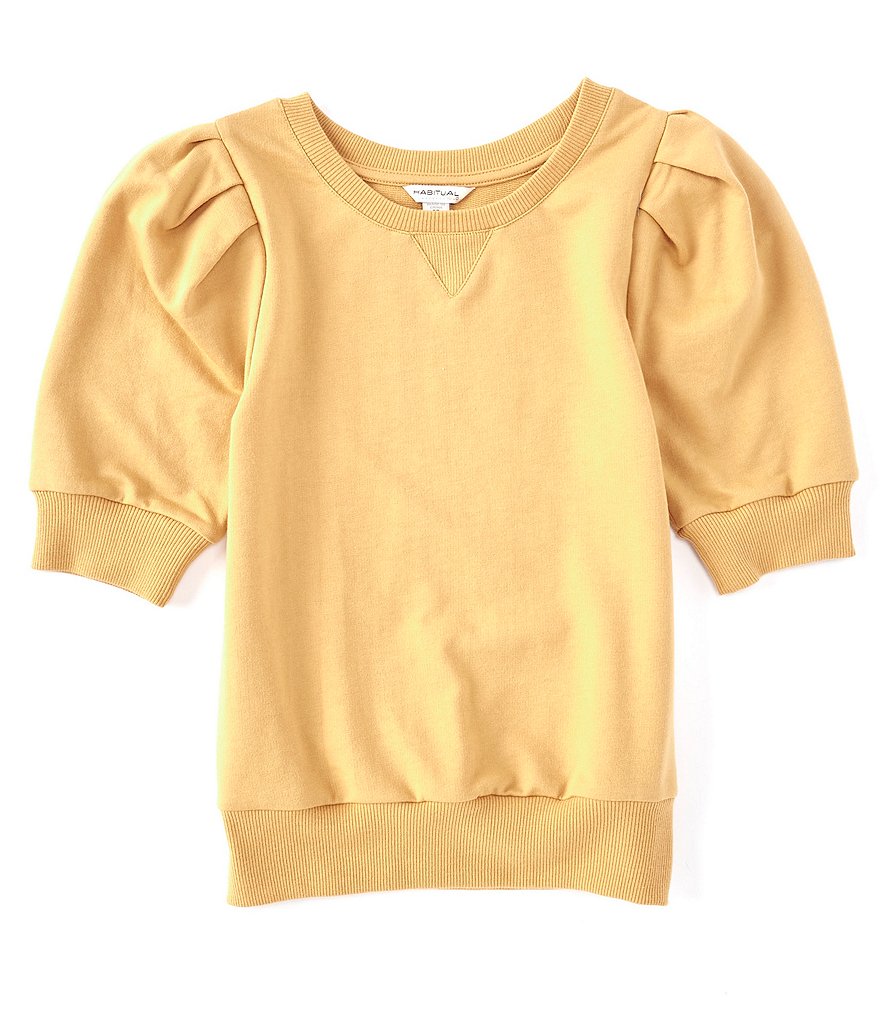 Habitual Big Girls 7-16 Puffed-Sleeve Sweatshirt
