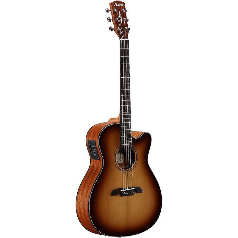 Alvarez AF60CESHB Folk Acoustic-Electric Guitar Shadow Burst