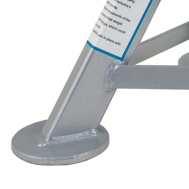 Esco 10499 3 Ton Adjustable Shorty Style Low Profile Car Jack Stand  (2 Pack)