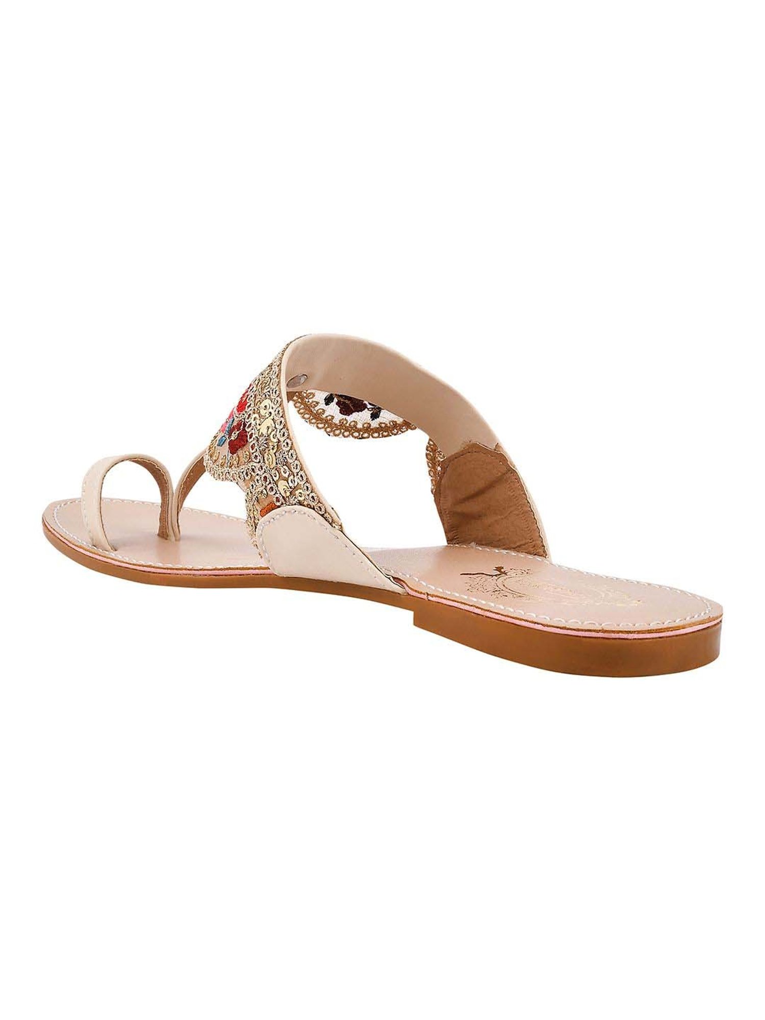 Shoetopia Kids Black Toe Ring Sandals