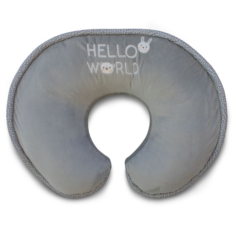 Boppy Luxe Feeding and Infant Support Pillow - Hello World