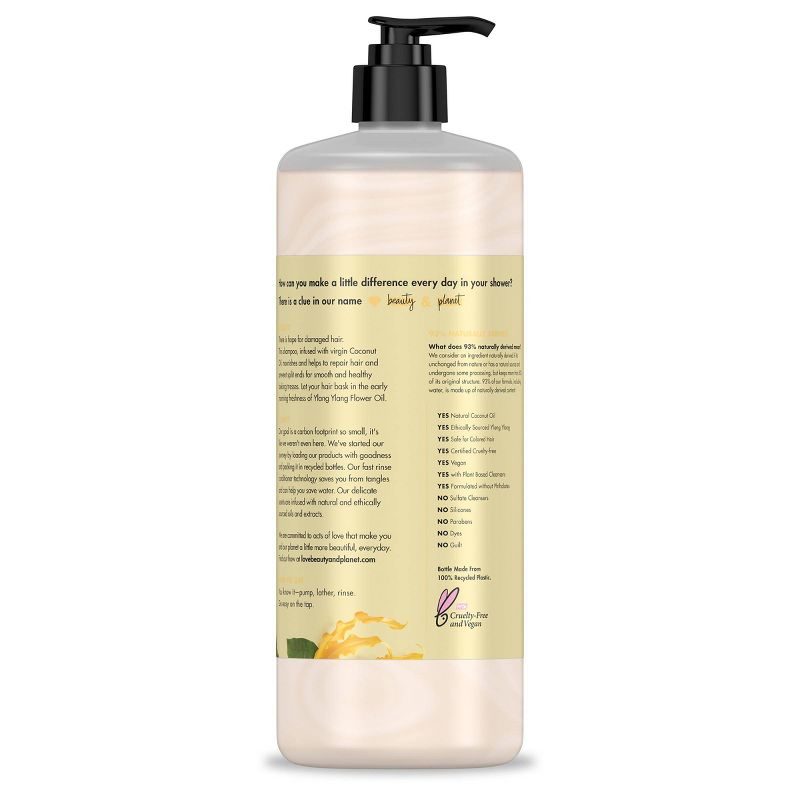 Love Beauty and Planet Coconut Oil & Ylang Shampoo - 32 fl oz