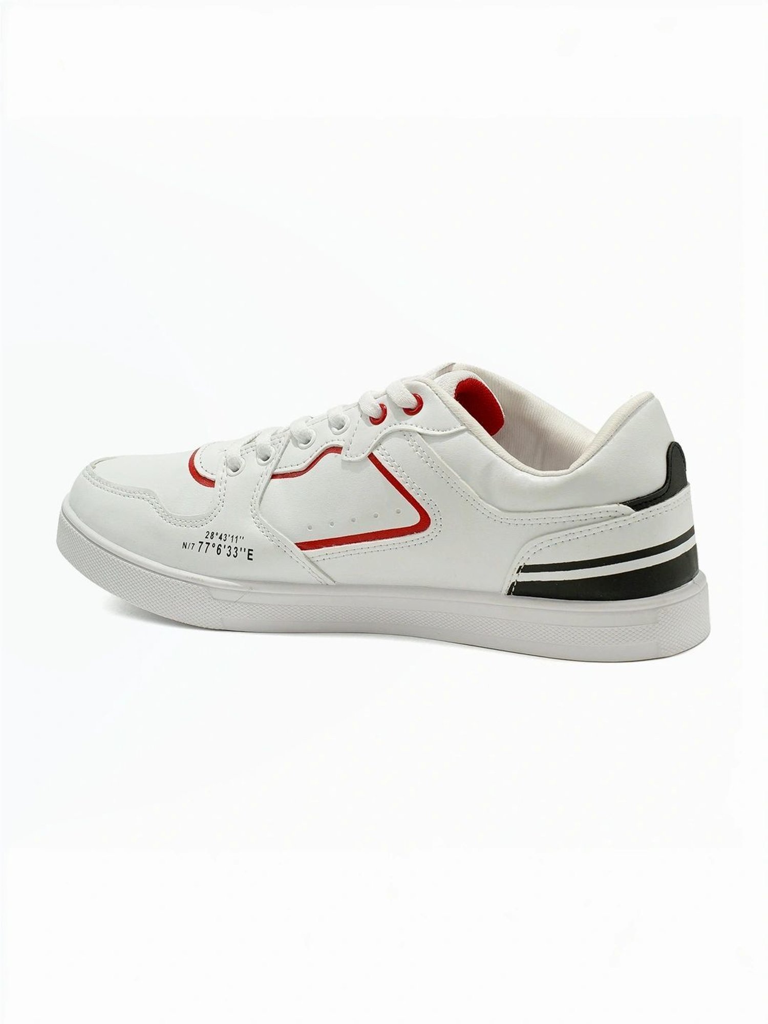 Asian Men's White Casual Sneakers
