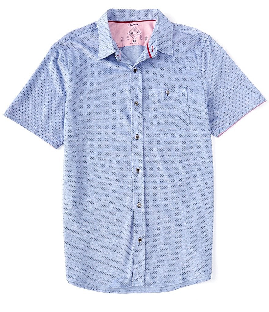 Flag and Anthem MadeFlex Momentum Felton Short-Sleeve Knit Woven Shirt