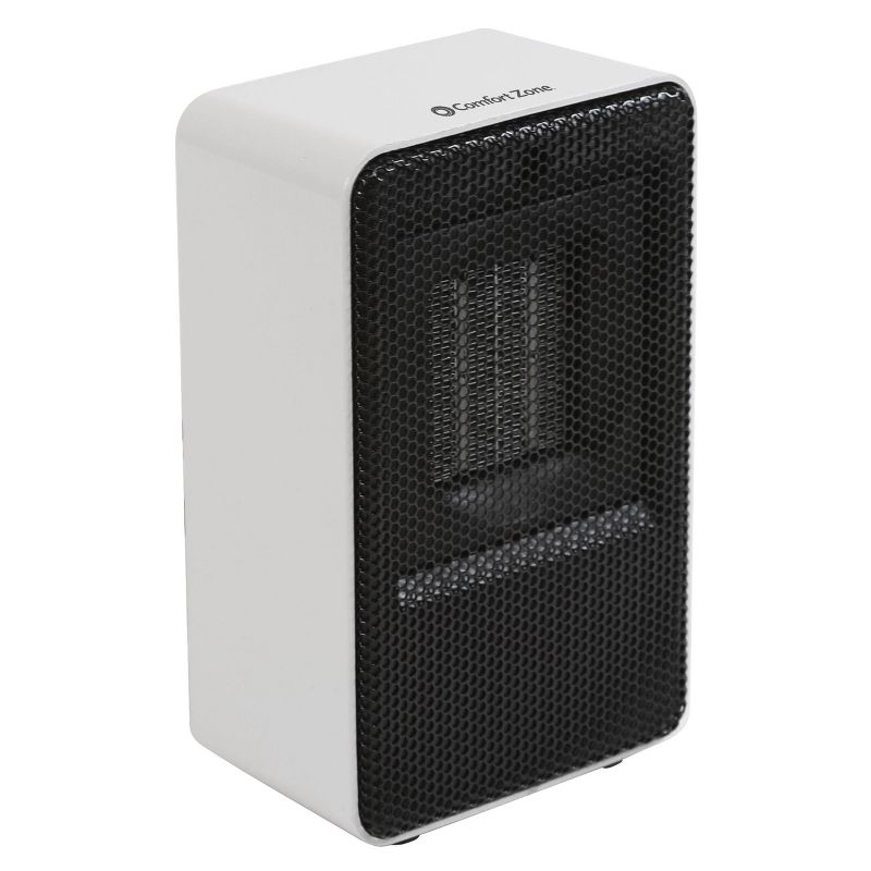 Comfort Zone Ceramic Heater Small Personal Fan