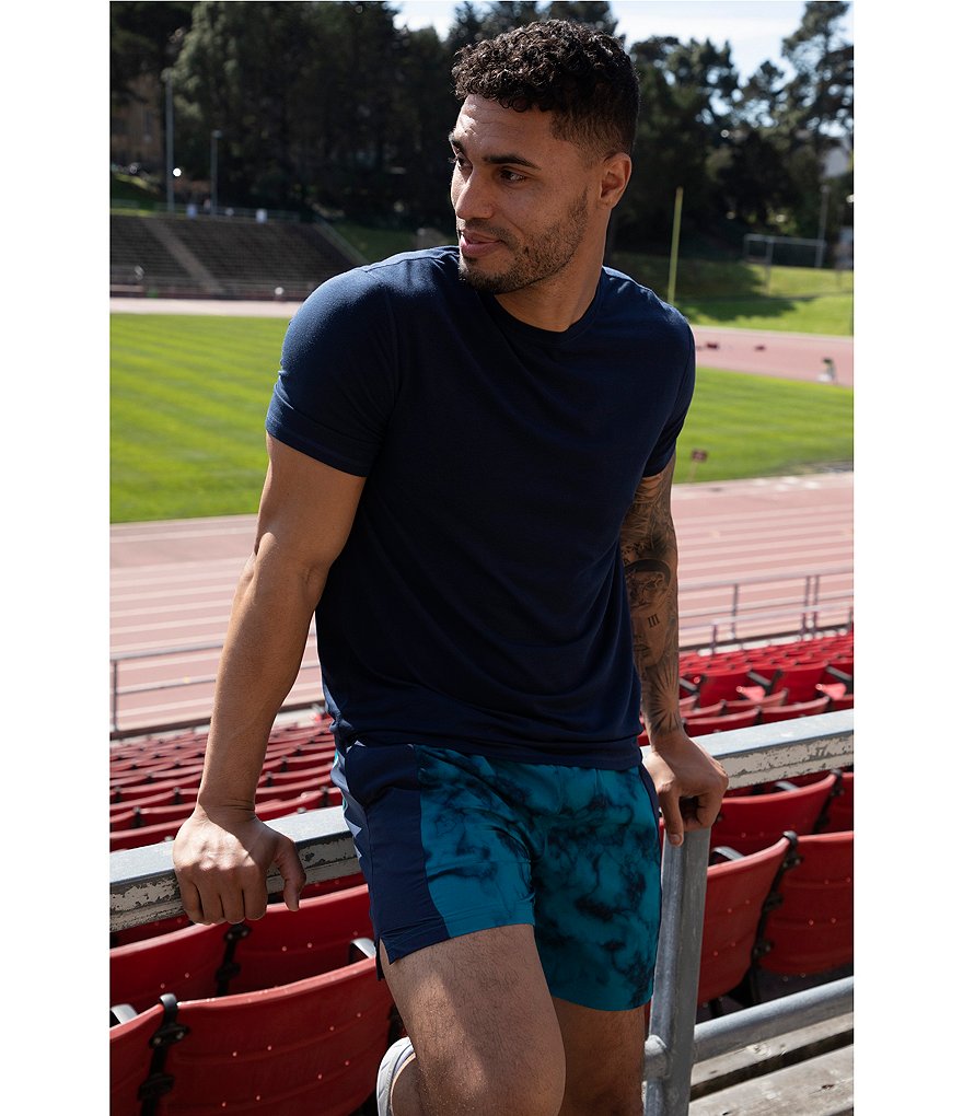 Fourlaps Bolt 7#double; Inseam Stretch Training Shorts