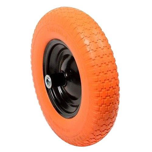 16" Wheel Barrow cart wagon Tire Flat Free Wheelbarrow Formed Ribbed Tread
