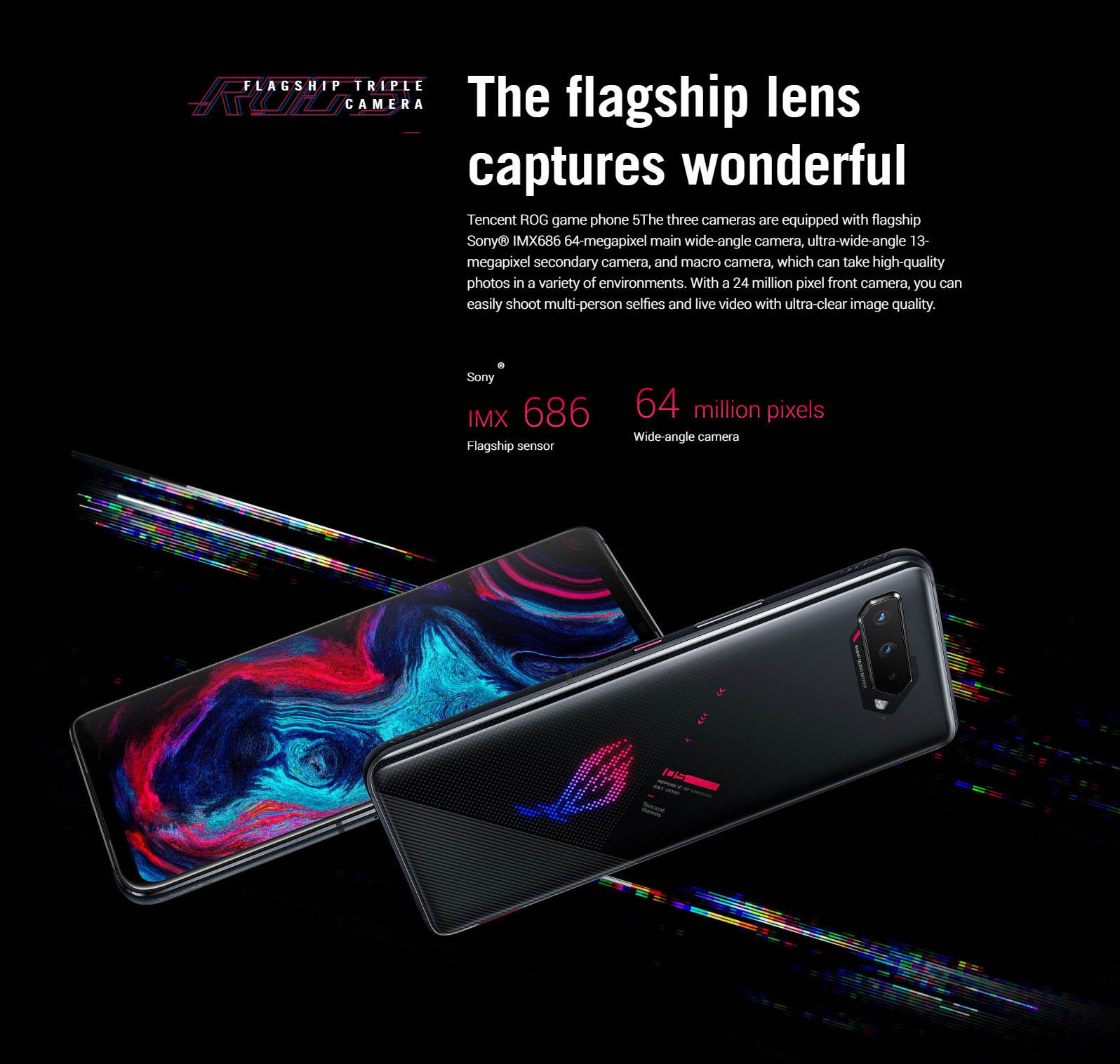 ASUS ROG Phone 5,ROG5 Phone,including cooler fan Snapdragon 888  unlocked 5G Game smartphone | GSM Only, No CDMA | international version