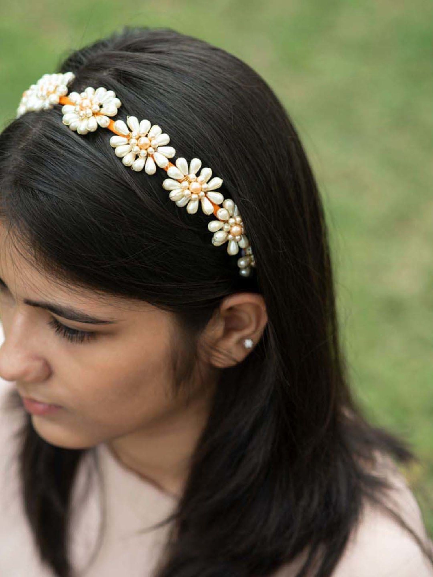 Choko Multicolour Embellished Hair Band