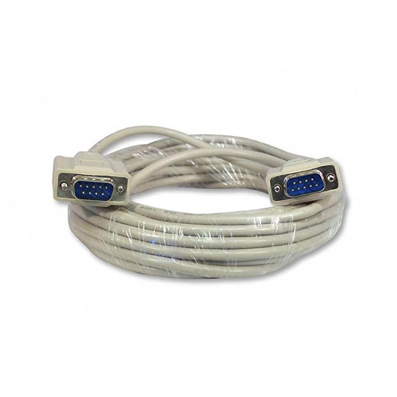 Store 25 Foot DB9 9Pin Serial Cable MaleMale RS232