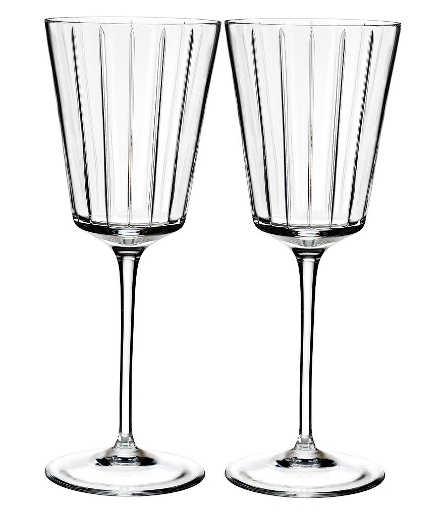 Rogaska Avenue All Purpose Wine Glasses, Set of 2