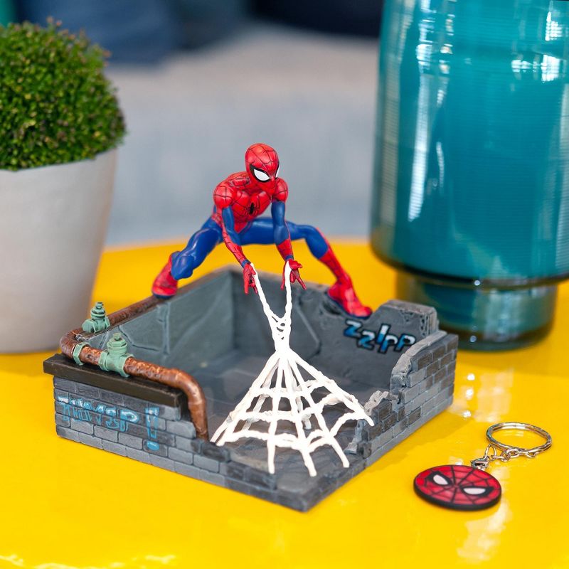Alterego Marvel Spider-Man Finders Keypers Statue | Official Spider-Man Key Holder Figure