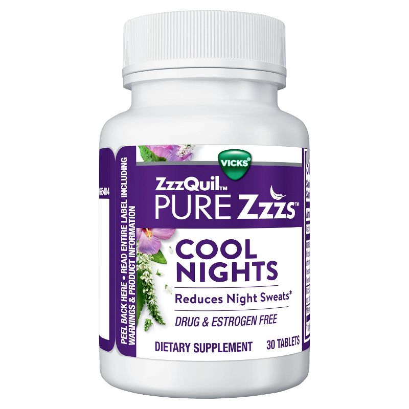 ZzzQuil Pure Zzzs Cool Nights Tablets - 30ct