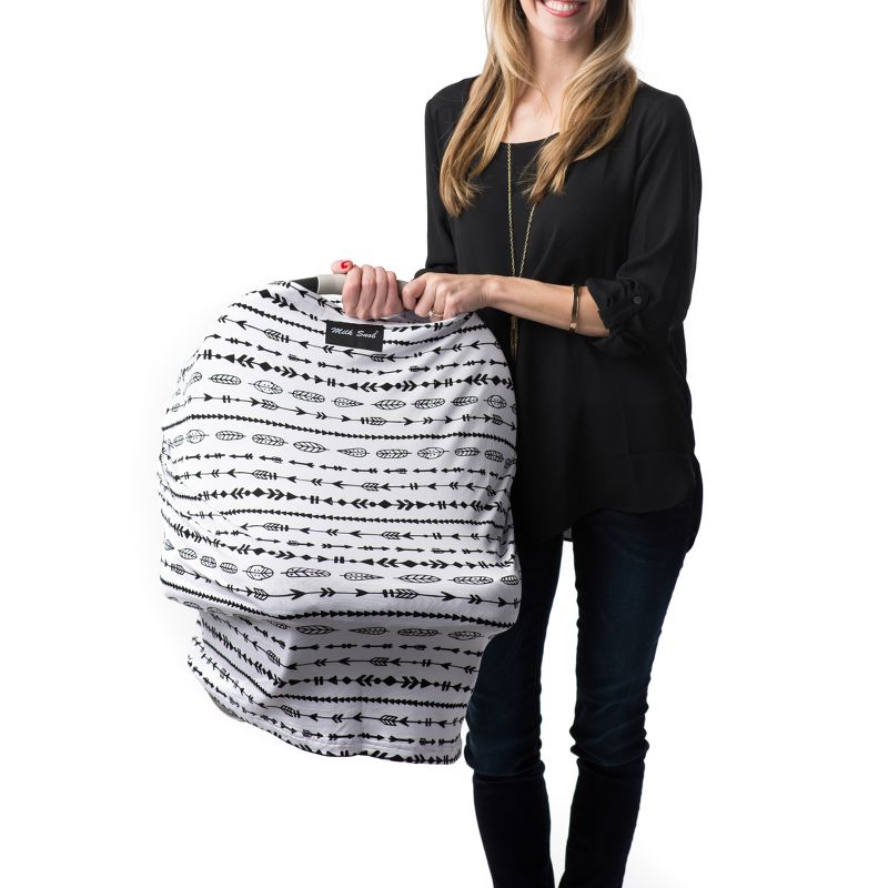 GO By Goldbug Space Duo Head Support And Strap Cover Set For Car Seat, Stroller, Bouncer