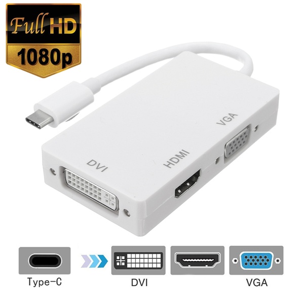 USB-C Multimedia 4K HDMI USB Charging Adapter for MacBook with Pass Thru Charging, Space Gray (K181-1041-SG4I)