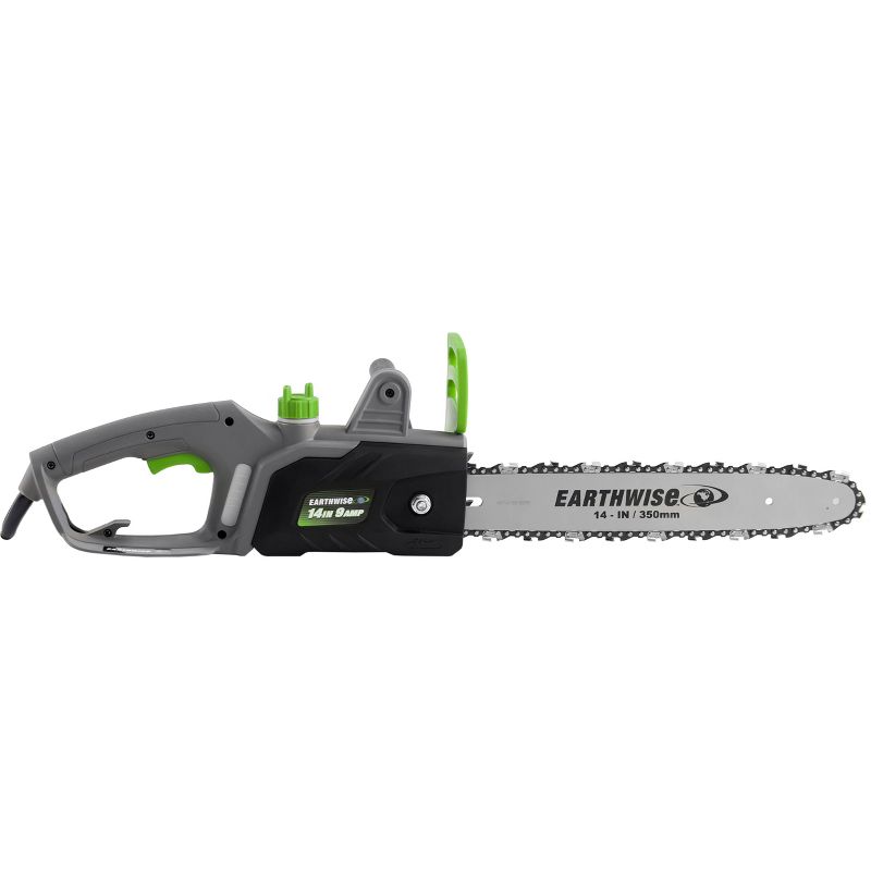 9 Amp 14" Corded Electric Chainsaw - Earthwise