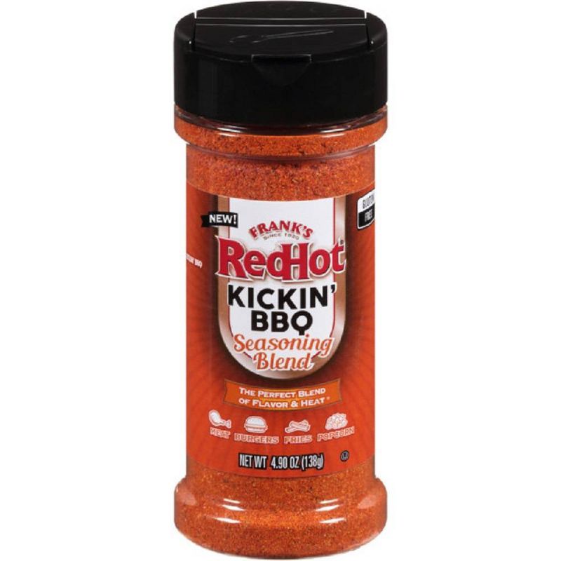 Frank's RedHot Gluten Free Kickin' BBQ Seasoning - 4.9oz