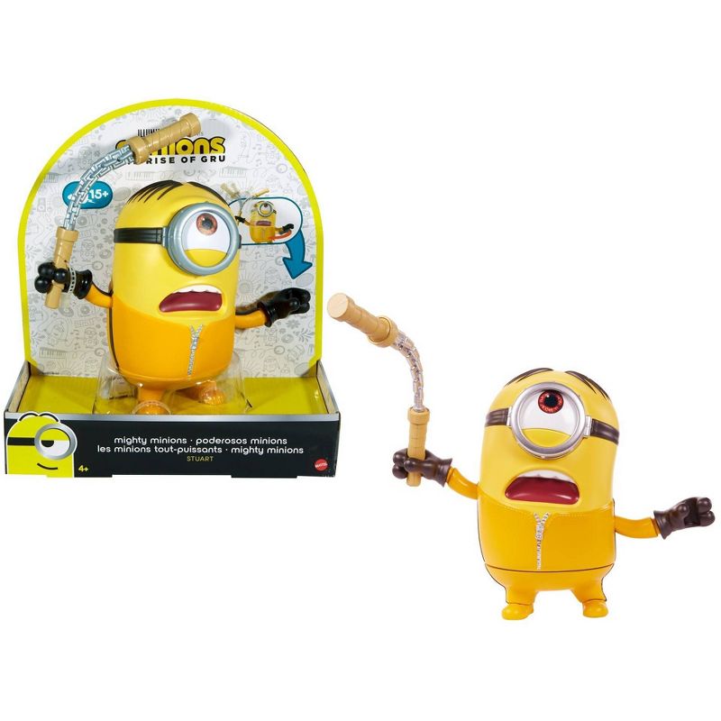 Minions: The Rise of Gru Mighty Stuart With Kung Fu Action Figure