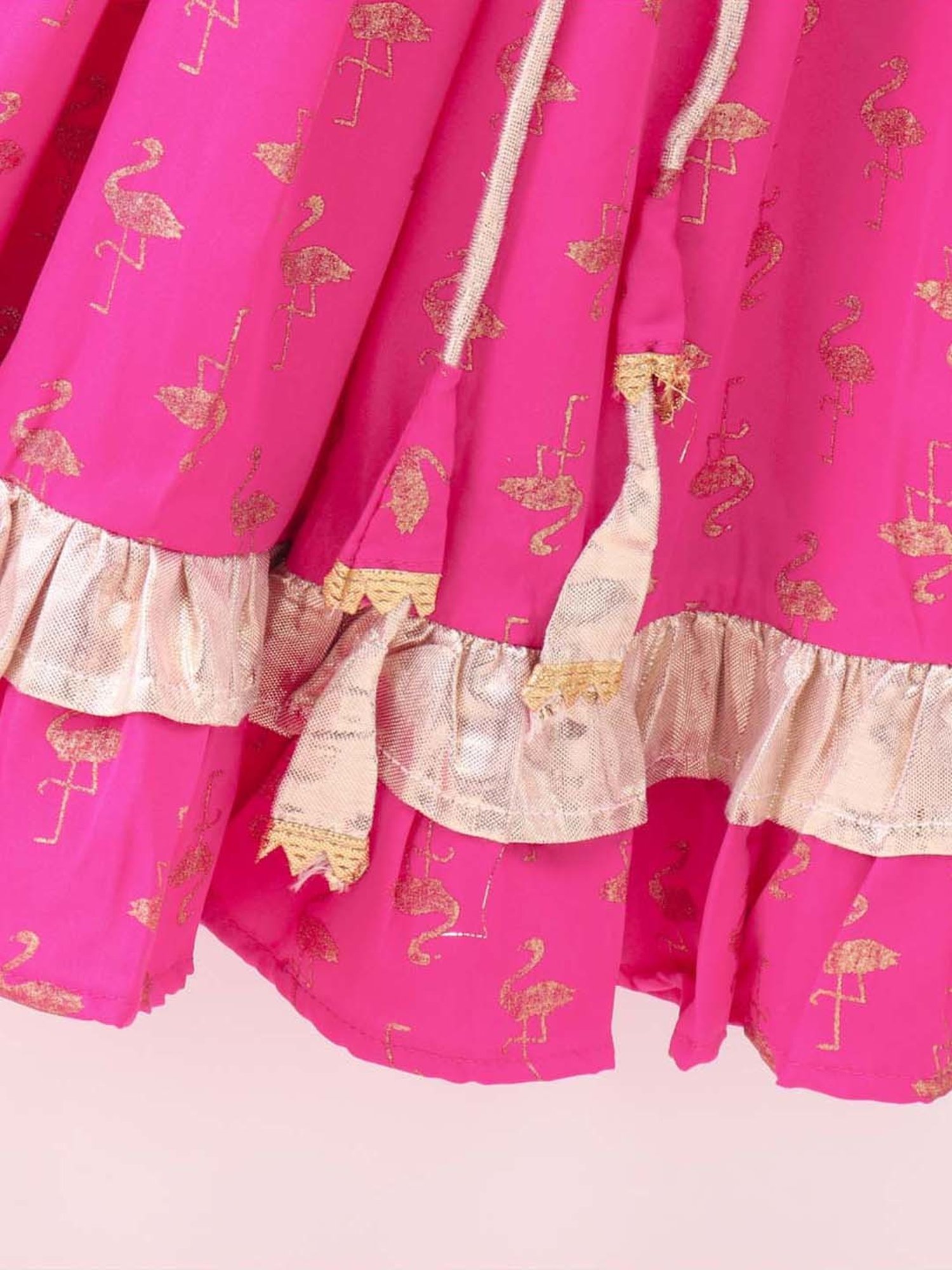 TWISHA Kids Green & Pink Regular Fit Top Set