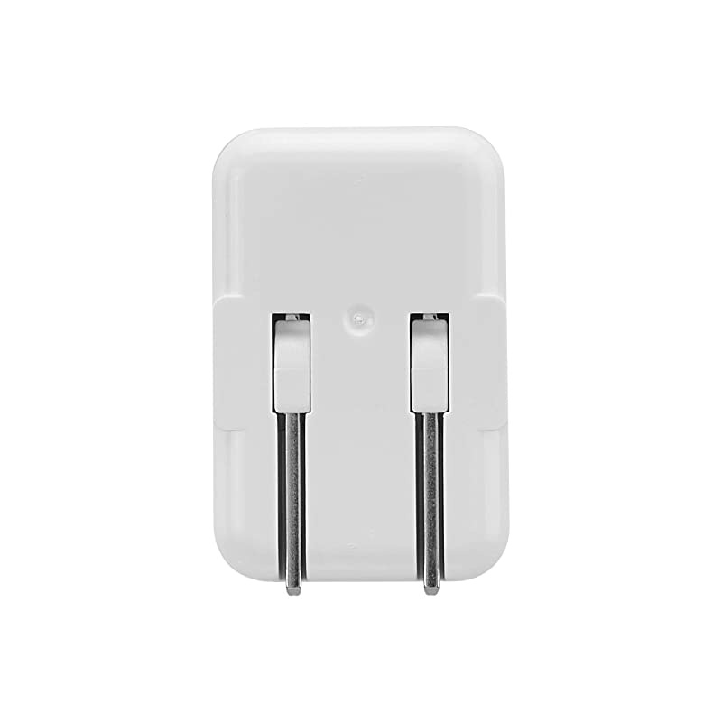 Basics 15W One-Port USB-C Wall Charger for Tablets and Phones - White