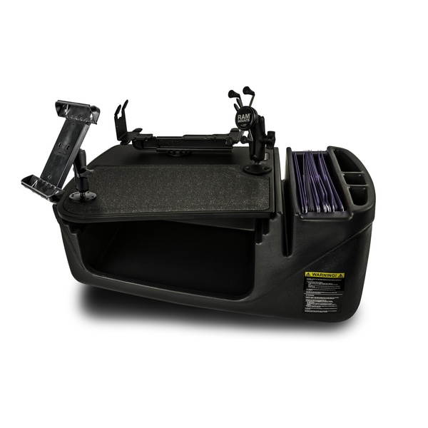 AutoExec AUE06450 Efficiency GripMaster Car Desk Black Finish with Phone Mount, Tablet Mount and Printer Stand 

AEGrip-02-09 BLK