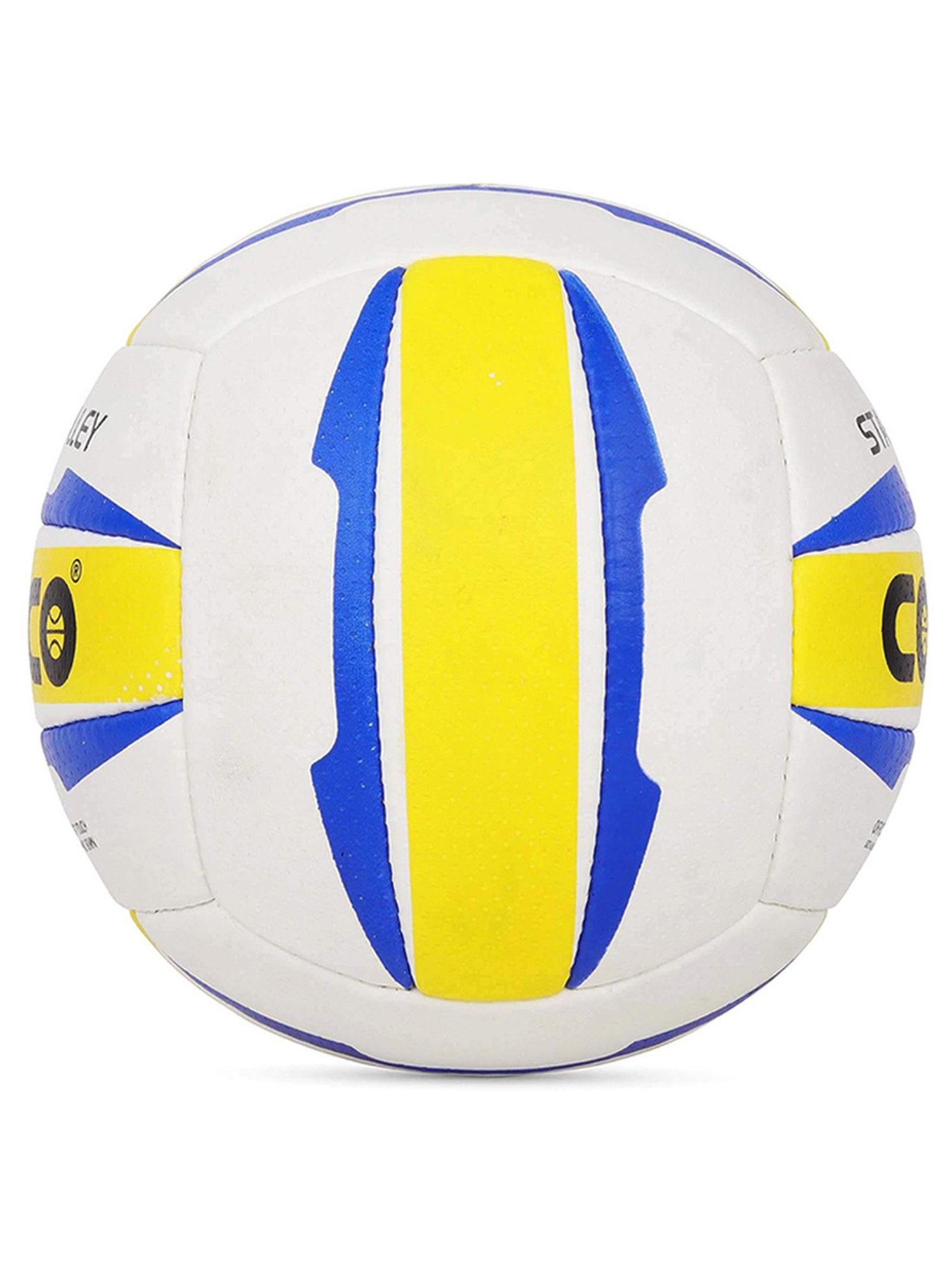 Cosco Leather Star Volleyball (Multicolor) Size - 4