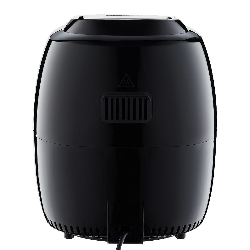 GoWISE GW22921 5 Quart 1700 Watts 8-in-1 Programmable Digital Air Fryer with Recipe Book, Black