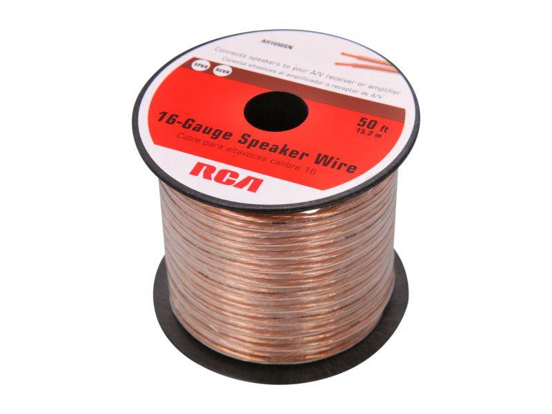 RCA Model AH1650SN 50 ft. 16-Gauge Speaker Wire