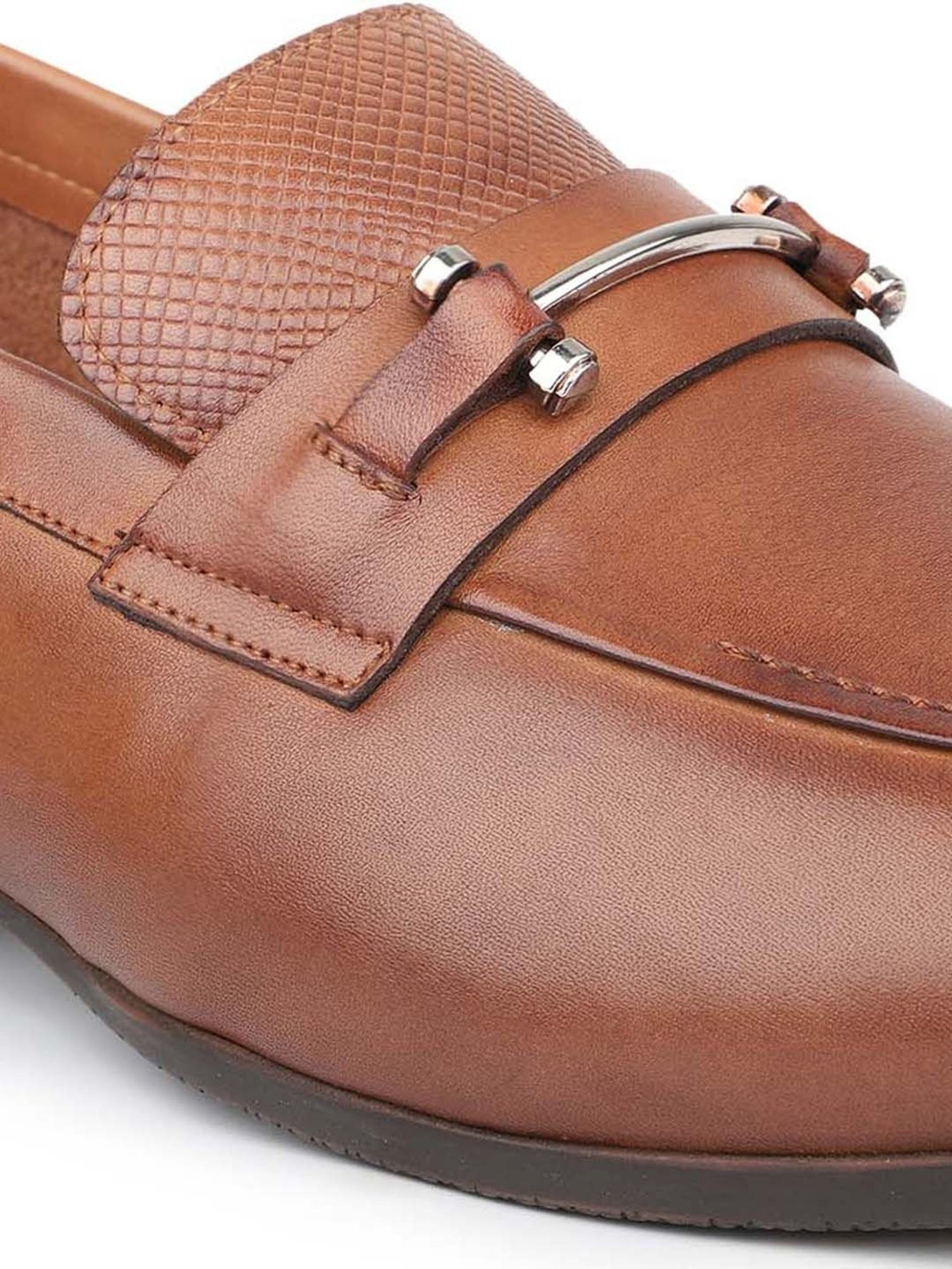 Atesber Men's Brown Formal Loafers