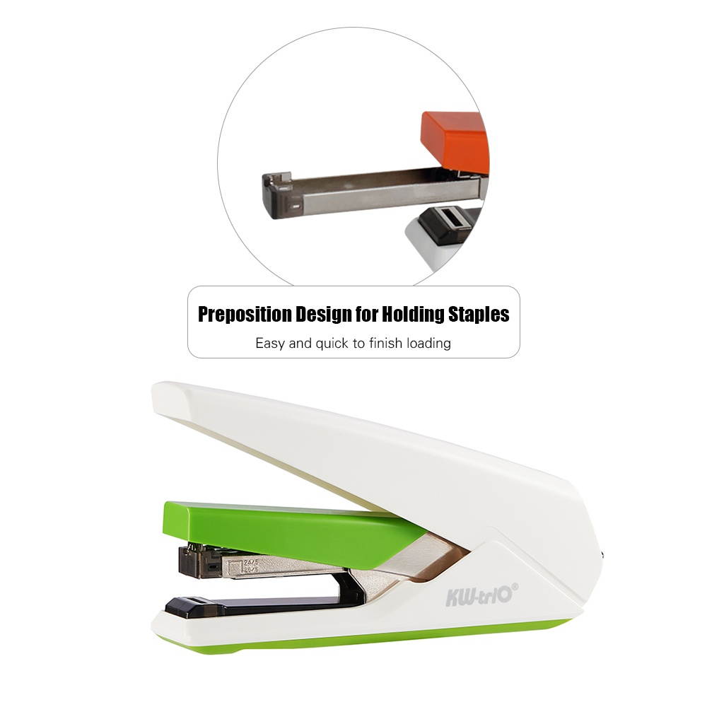 Paper Stapler Book Sewer Reduced Effort Flat Stack Full Strip Stapling 30 Sheet Capacity 150 Staple for Business Home School Desktop Supplies