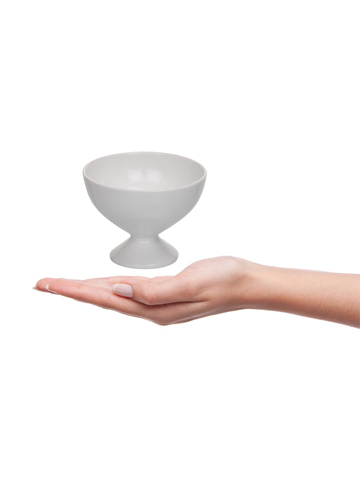 BlackCarrot Black & White Ceramic Dip Bowls Set of 2