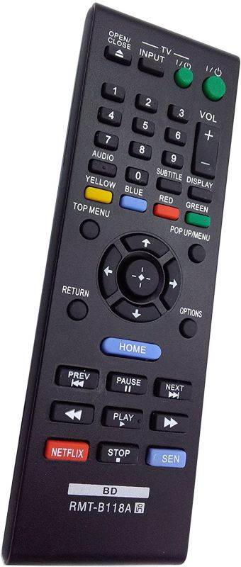 New RMT-B118A Replaced Remote Control fit for Sony BDP-BX18 BDP-S185 BDPBX3100 BDP-BX39 BDP-S1100 BLU-RAY DISC Player Subs for RMT-B119A