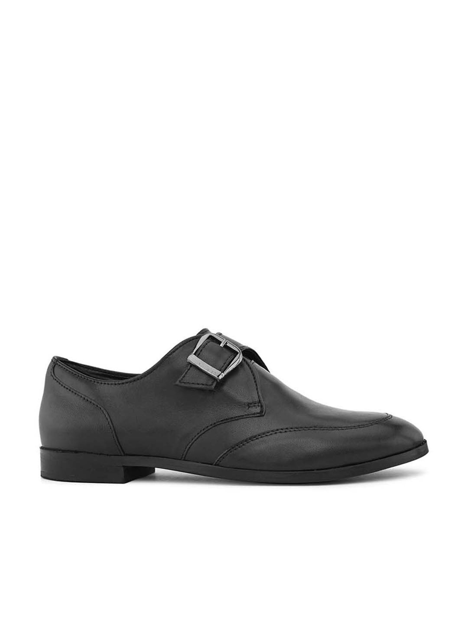Carlo Romano Women's Black Monk Shoes