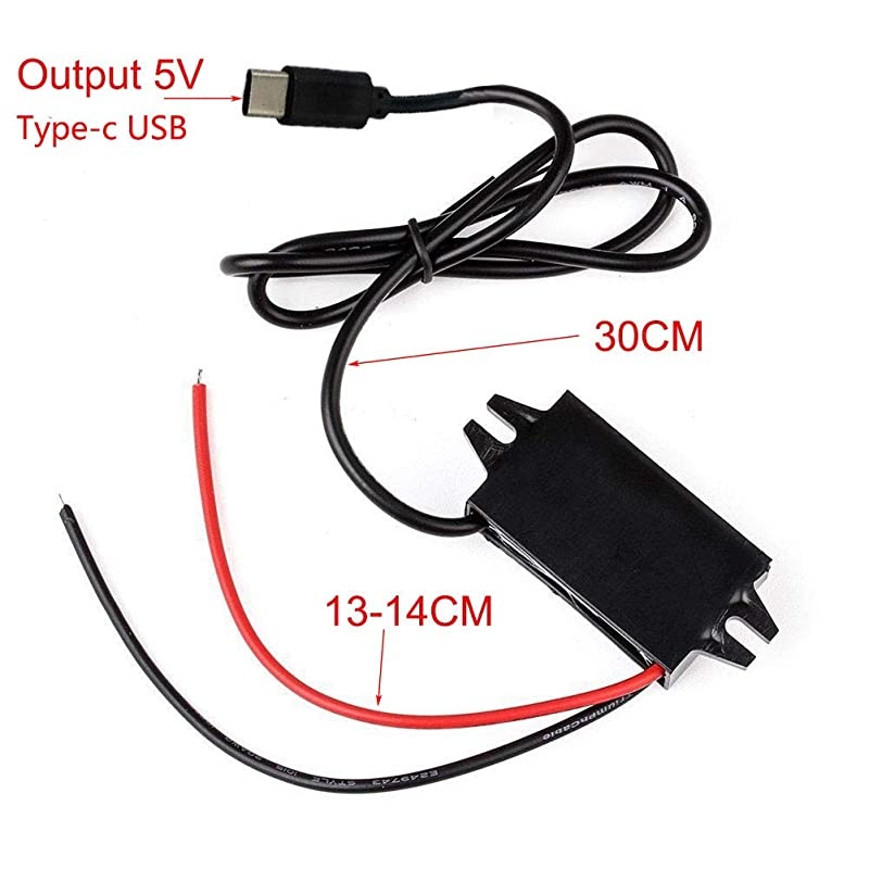 DC 835V to DC 5V StepDown Converter Buck Module 12V24V to 5V 3A 15W USB Output Power Supply Charger Type c USB
