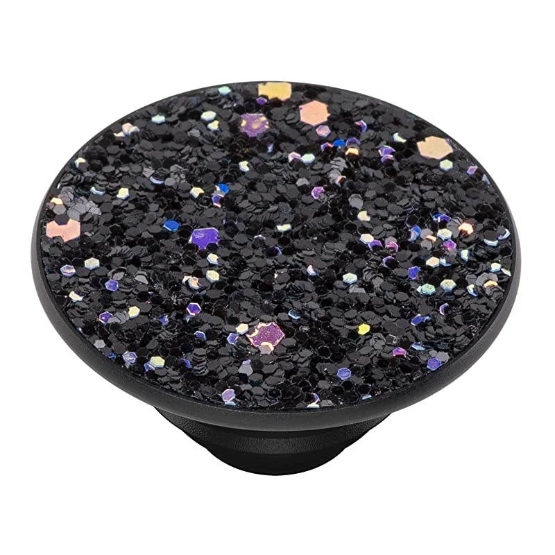PopTop Top only Base Sold Separately Swappable Top for PopGrip Bases PopGrip Slide Otter+Pop PopWallet+ Sparkle Black