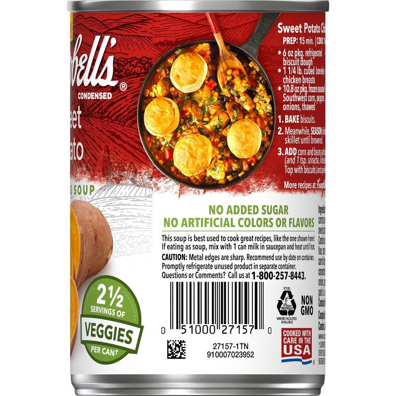 Campbell's Vegetable Condensed Cooking Sweet Potato Soup - 10.5oz