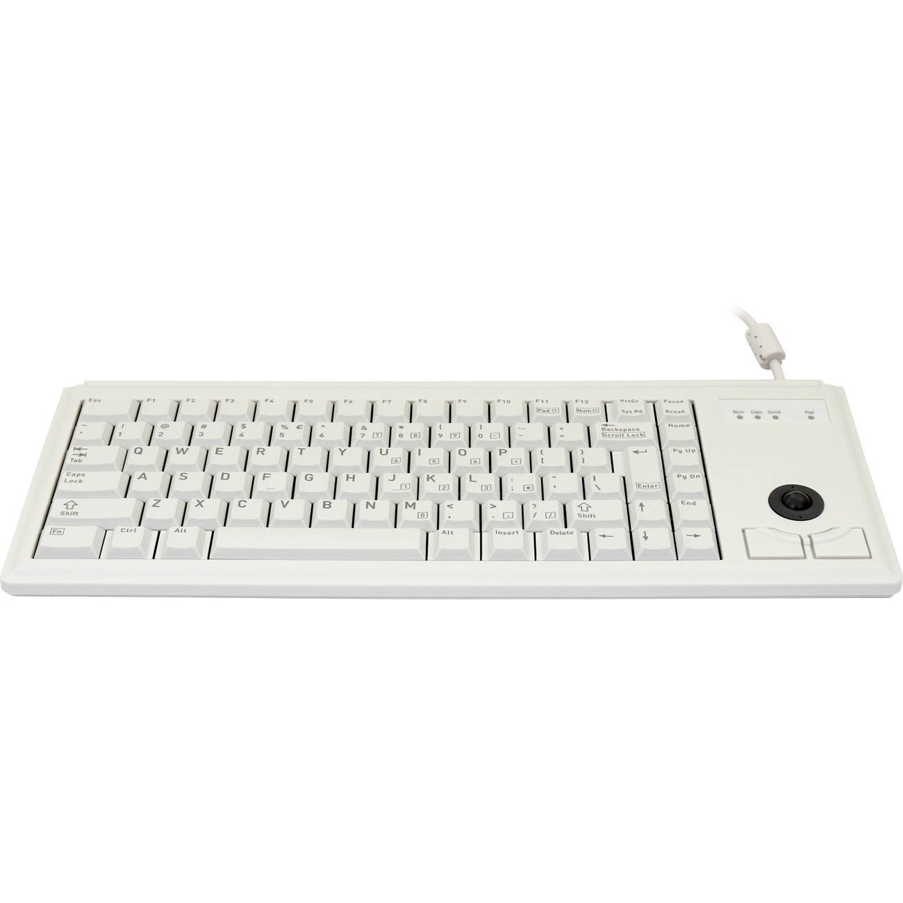 Zf G84-4420Lubeu-0 15-Ultraslim, 83 Key,Lt Grey Usb, Integrated Trackball