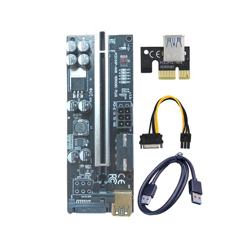 iStarUSA DD-666-2U-M 2U PCIe x16 to PCIe x16 Riser Card Middle Position
