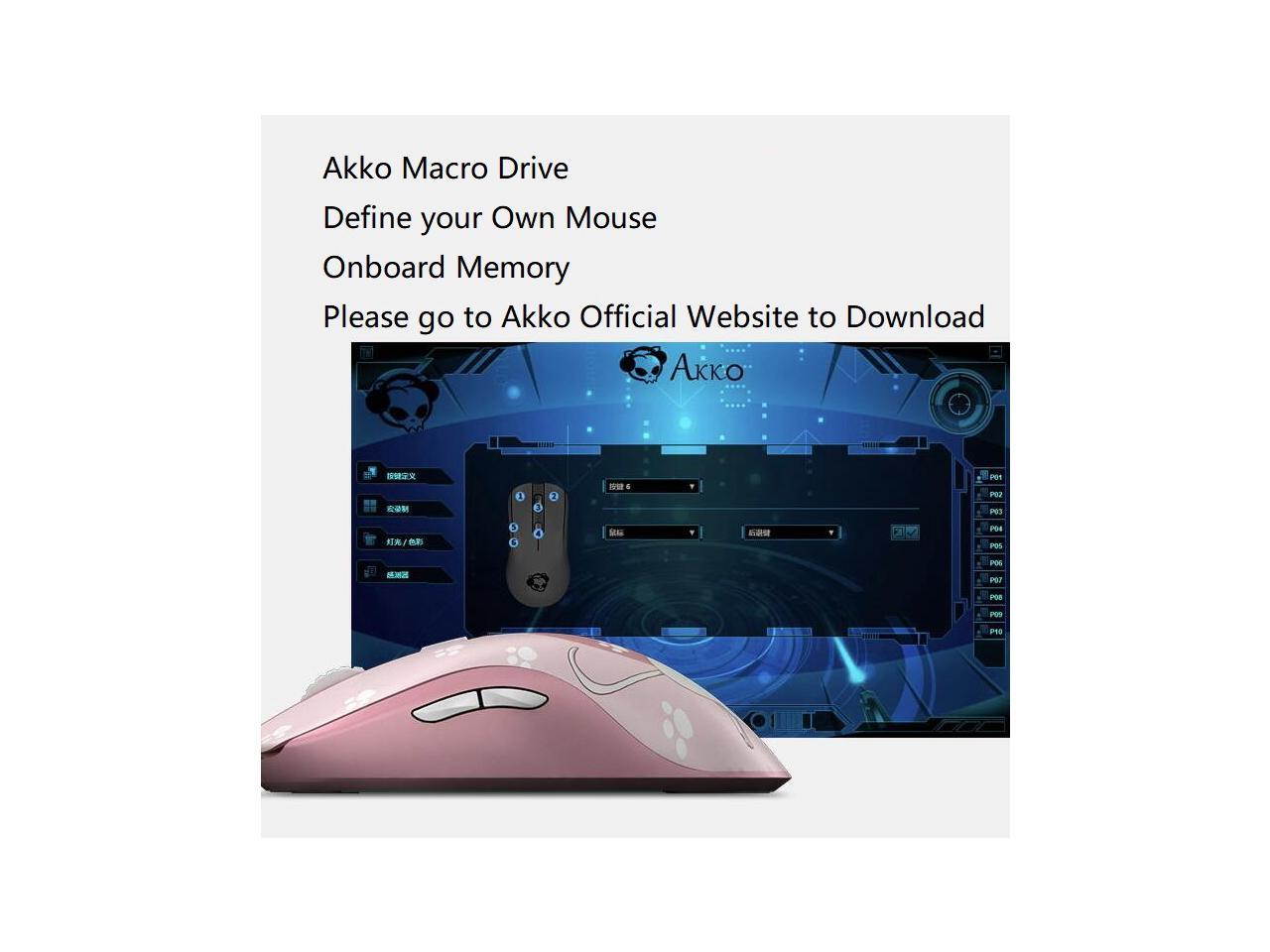 AG325 2500DPI 6 Programmable Buttons USB Wired Gaming Mouse Pixart PMW3325-Pink Crystal-LUNA