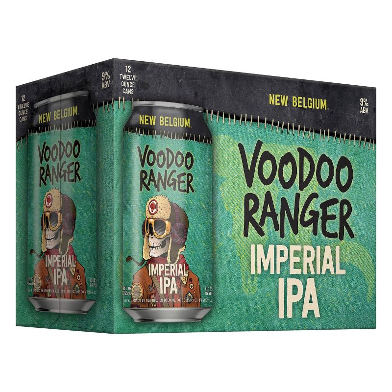 New Belgium Voodoo Ranger Imperial IPA Beer - 12pk/12 fl oz Cans