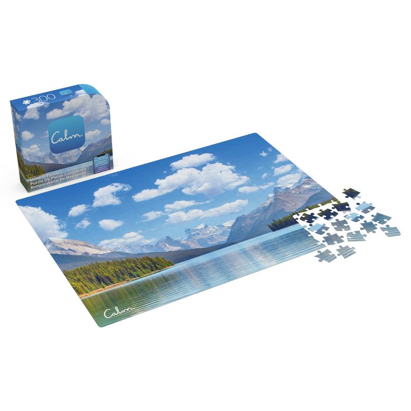 Spin Master Calm App: Jasper Lake Jigsaw Puzzle - 300pc
