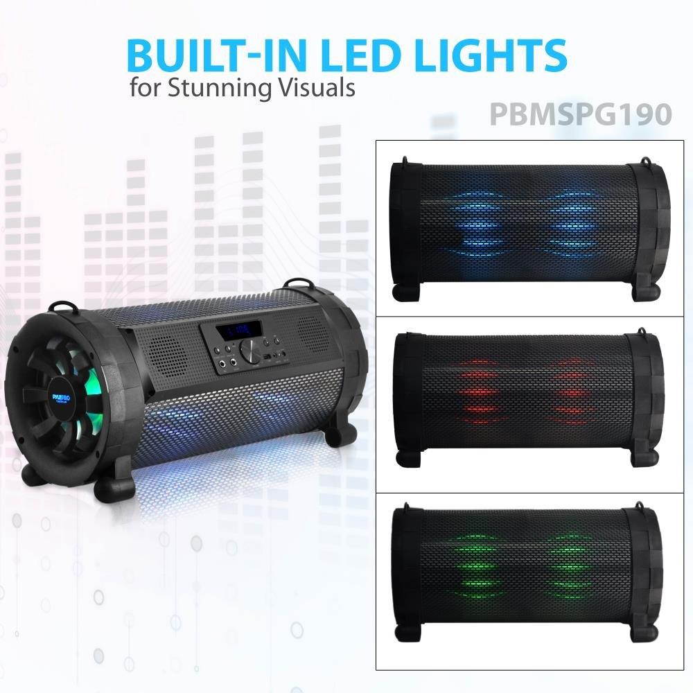 Pyle PBMSPG190 Street Blaster Bluetooth Boom Box Speaker System