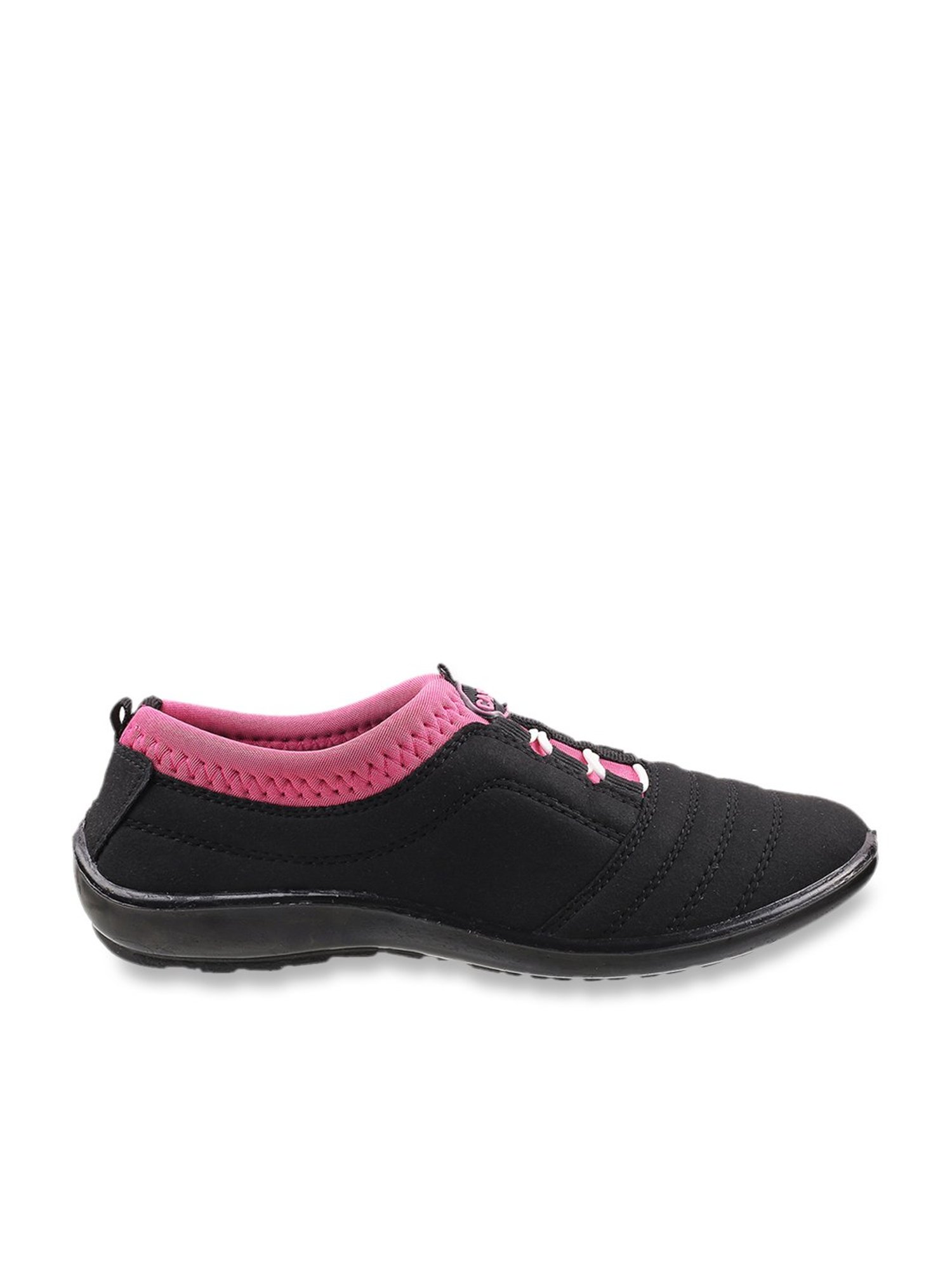 Active by Walkway Women's Black Walking Shoes