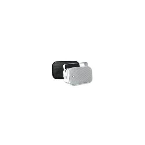 PolyPlanar MA800W Compact Box Speaker, Pair (White)