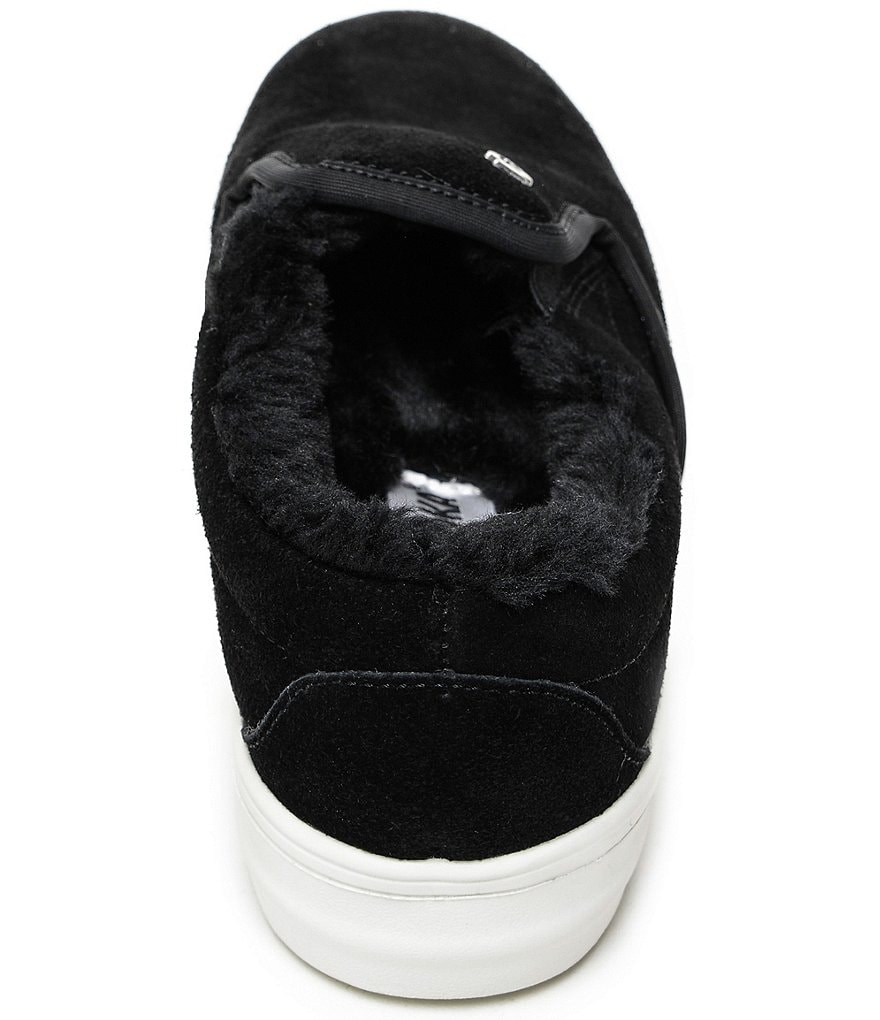 Minnetonka Women's Wilder Faux Fur Trim Sneakers